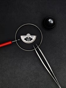 Point Black watch retouching for Wallpaper Magazine